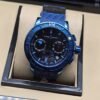 Ulysse Nardin — esfera negra con subesferas y caja azul