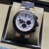 Bvlgari — esfera blanca con subesferas y caja bicolor