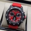 Breitling — esfera roja y correa roja