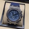 Audemars Piguet — esfera azul con subesferas y correa azul
