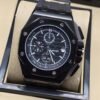 Audemars Piguet — esfera negra con subesferas y caja negra