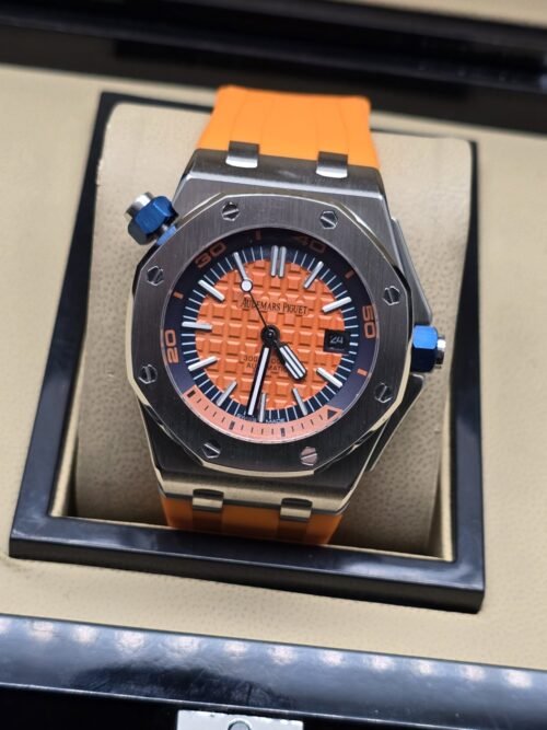 Audemars Piguet — esfera naranja y correa naranja