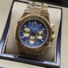 Audemars Piguet — esfera azul con subesferas doradas