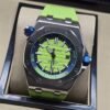 Audemars Piguet — esfera verde lima y correa verde lima