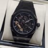 Audemars Piguet — esfera abierta oscura y caja negra