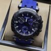 Tissot — esfera azul oscura y correa azul