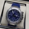Tissot — esfera azul con subesferas y correa azul