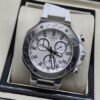 Tissot — esfera blanca con subesferas y correa blanca