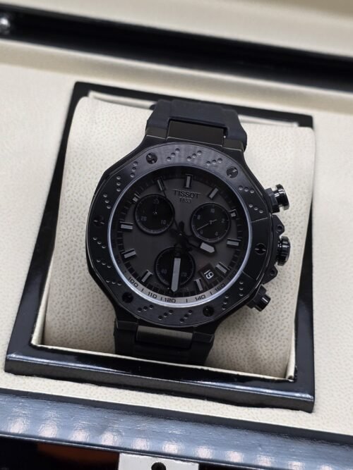 Tissot — esfera negra con subesferas y caja negra
