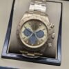 Rolex — esfera dorada con tres subesferas y brazalete dorado