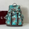 Gucci — Morral camuflado azul