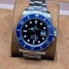 Rolex — bisel azul y esfera negra
