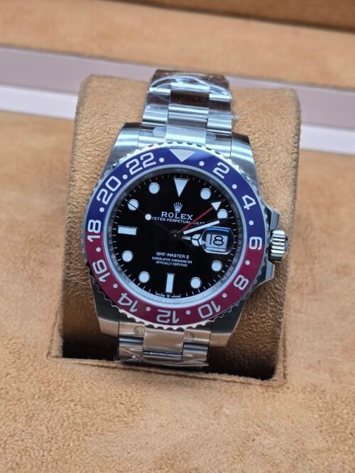 Rolex — bisel azul y rojo