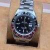 Rolex — bisel negro y burdeos