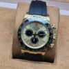 Rolex — esfera dorada con subesferas negras