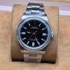 Rolex — esfera negra · 36 mm