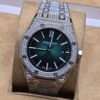 Audemars Piguet — esfera verde y brazalete brillante