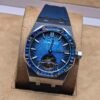 Audemars Piguet — esfera azul con apertura y correa azul