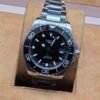 Longines — esfera negra y bisel negro