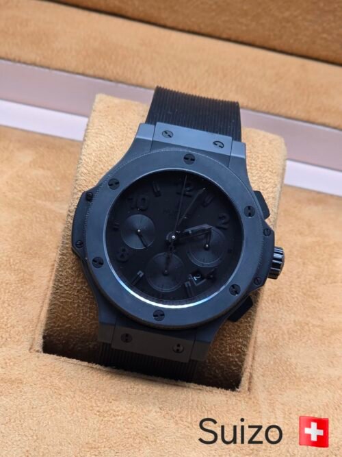Hublot — esfera negra y caja negra con subesferas
