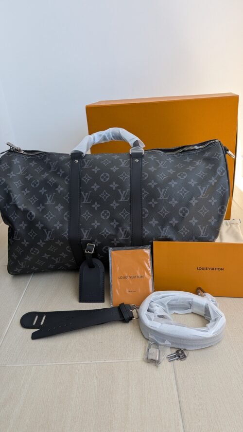 Louis Vuitton — Bolso de viaje monograma gris