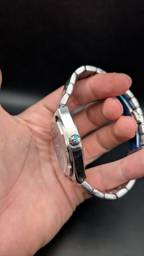 Vacheron Constantin — esfera azul y brazalete de acero