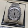 Bvlgari — esfera gris y brazalete de acero