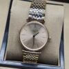 Longines — esfera champaña, caja oro rosa y brazalete dorado