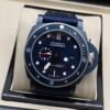 Panerai — esfera azul, caja azul y correa de tela azul