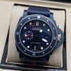 Panerai — esfera azul, caja azul y correa de tela azul oscura