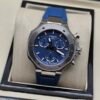 Tissot — cronógrafo con esfera azul y correa azul